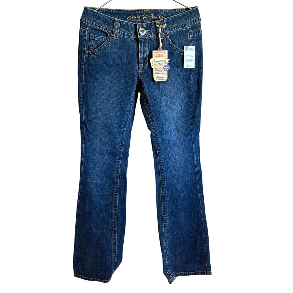 Arizona Jean Co. Women Sz9 Favorite Flare Leg Blue Denim Pants